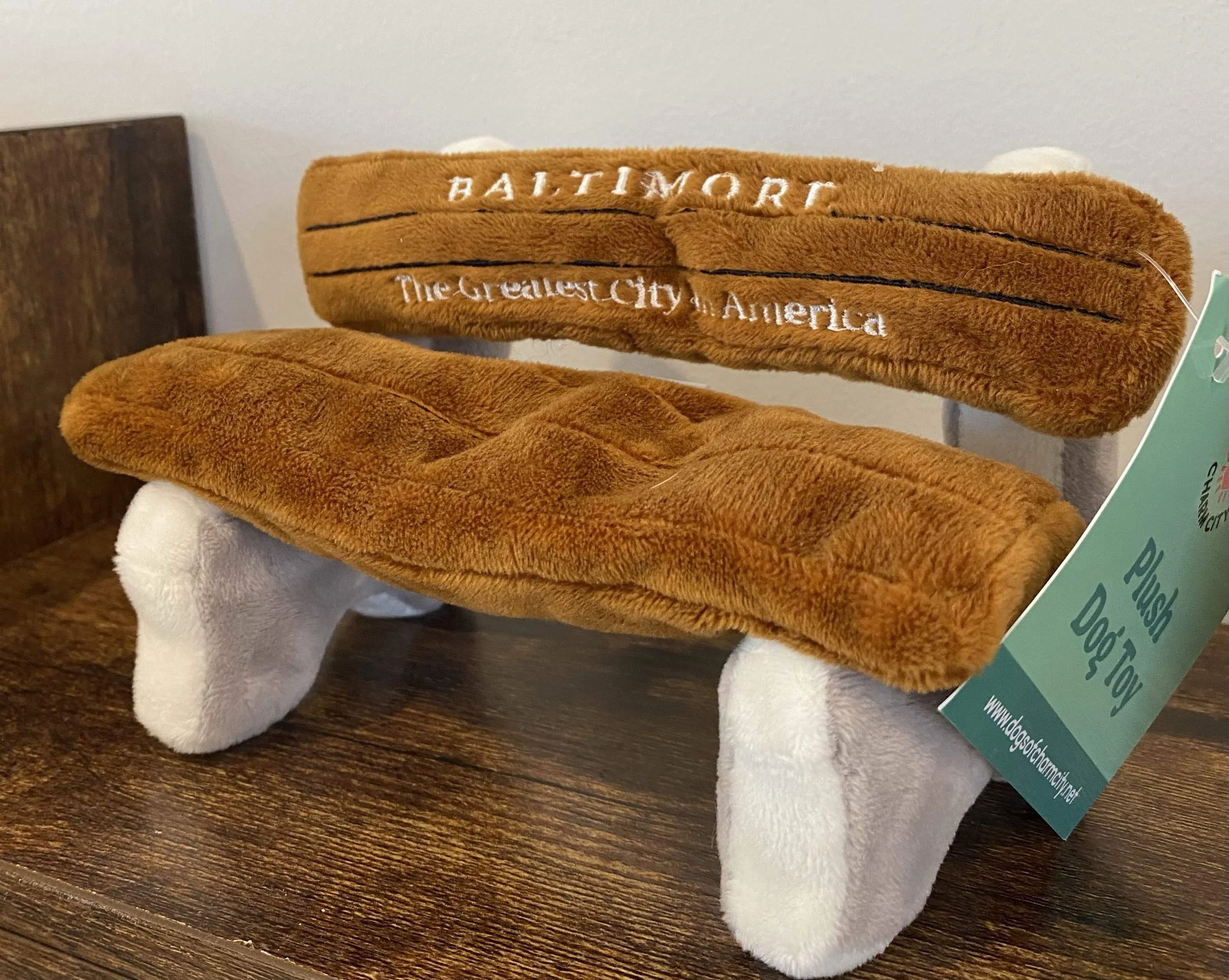 Baltimore Bench Dog Toy — Friends of Patterson Park